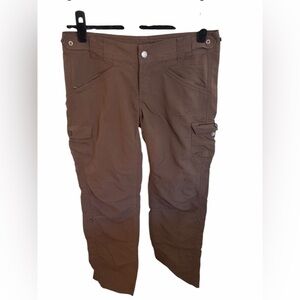 Columbia Women’s Brown Wide-Leg Cargo Pants –‎ Size 8